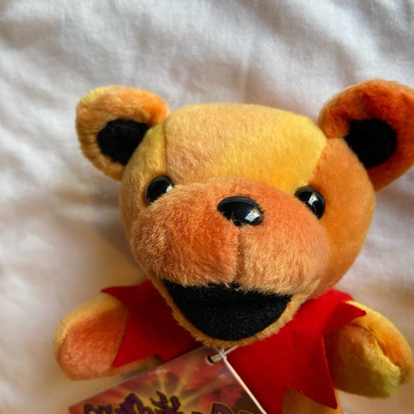 Grateful Dead Sun Shine Bear Bean Liquid Blue Collectibles Vintage New Old Stock - Picture 2 of 7